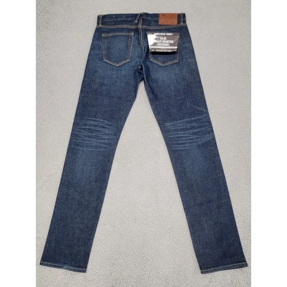 Hiroshi Kato Jeans Mens 30 (Fits 31x36) Scissors Slim Tapered Stretch Selvedge - Picture 9 of 11